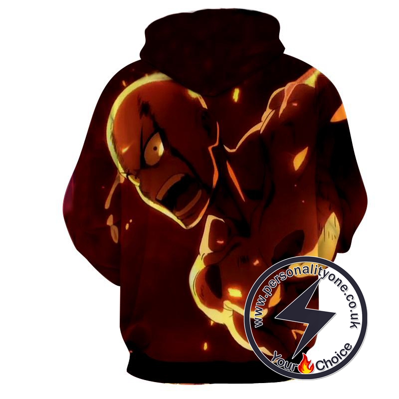 One Punch Man - Saitama 3D - Hoodies